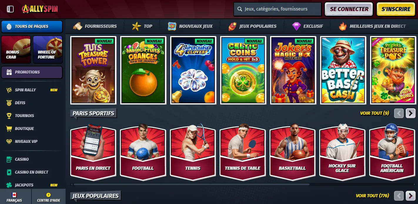 Ce que propose un casino en ligne Canada nouveau par rapport aux sites établis